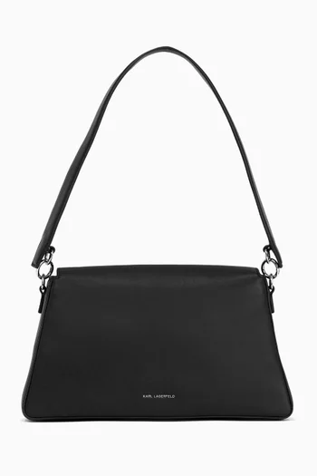 IKON/K Shoulder Bag in Leather