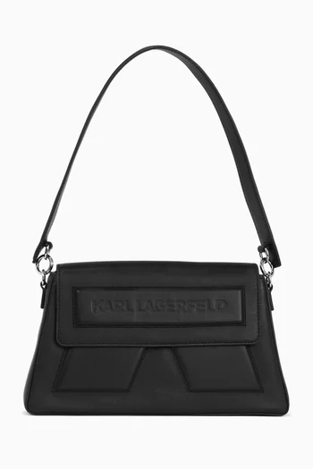 IKON/K Shoulder Bag in Leather