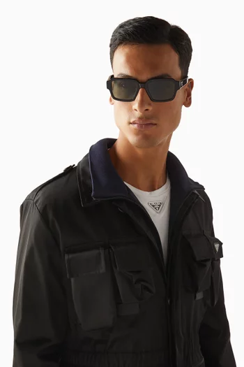 Square Sunglasses in Acetate