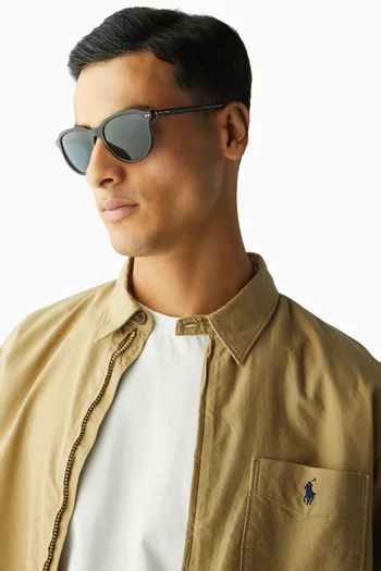 PH D-frame Sunglasses in Plastic