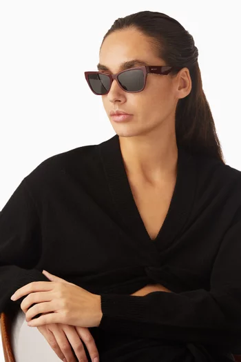 D-frame Sunglasses in Acetate