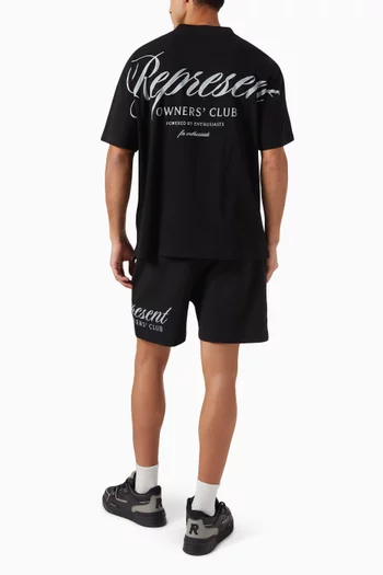 Owners Club Script T-shirt in Cotton-jersey