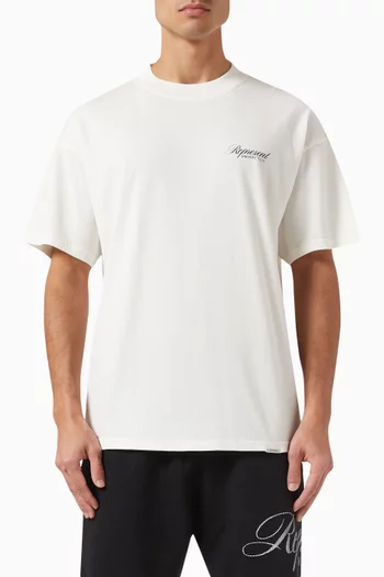 Owners Club Script T-shirt in Cotton-jersey