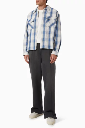 Season Flannel Shirt in Cotton Blend