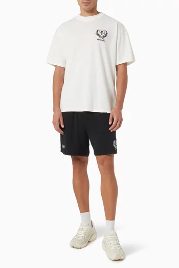 Crest Logo T-shirt in Cotton