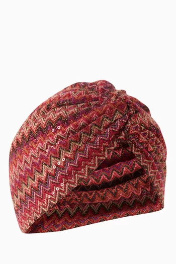 Chevron-print Headband