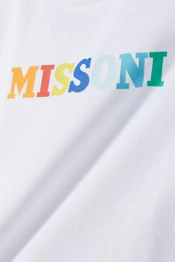Logo T-shirt in Jersey