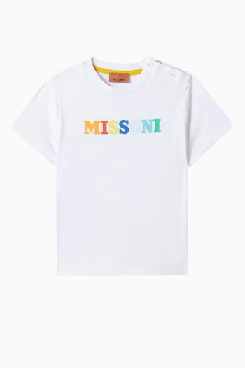 Logo T-shirt in Jersey