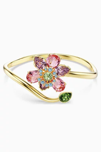 Idyllia Bangle in Gold-tone Metal