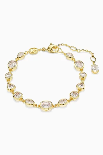Imber Crystal Bracelet in Gold-tone Metal