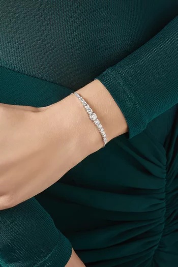 سوار ماتريكس معدن مطلي بالروديوم