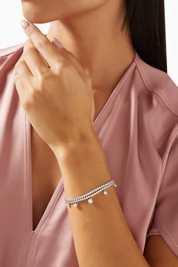 x Ariana Grande Bracelet in Rhodium-plated Metal