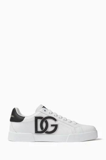 Portofino DG Sneakers in Leather