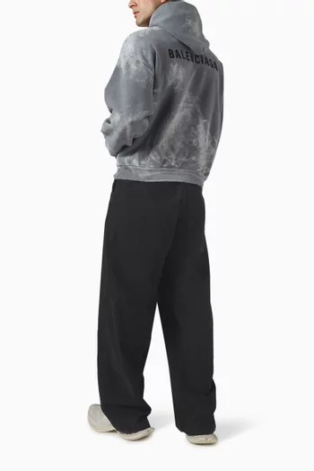 Medium-fit Back Hoodie in Archetype-fleece