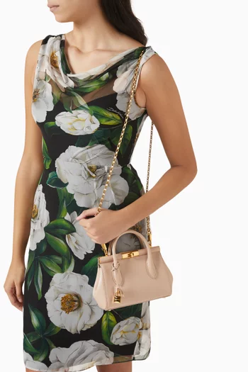 Mini Marlene Top-handle Bag in Calfskin