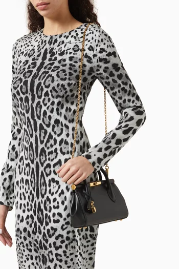 Mini Marlene Top-handle Bag in Calfskin