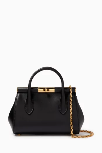 Mini Marlene Top-handle Bag in Calfskin