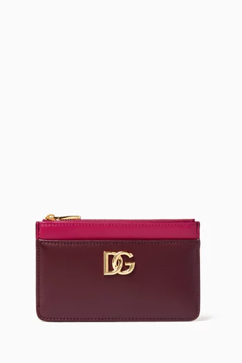 DG Card Holder in Calfskin