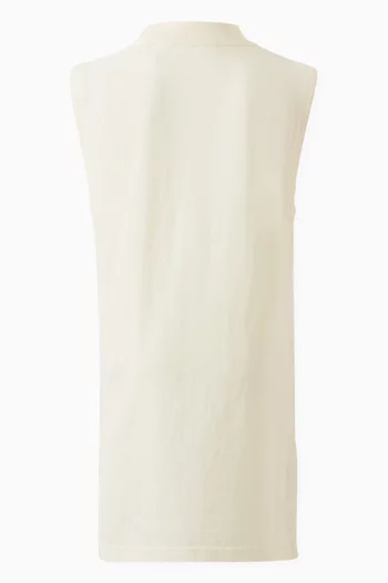 Bear Angel Sleeveless Dress in Cotton