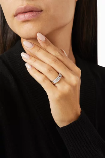 Move Noa Diamond Ring in 18kt White Gold