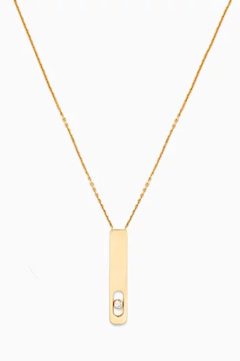 My First Diamond Necklace in 18kt Gold