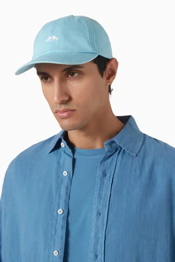 Logo-embroidered Cap in Cotton-canvas
