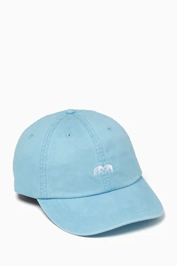 Logo-embroidered Cap in Cotton-canvas