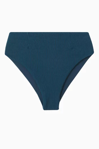 Hotpants Bikini Briefs in Ribbed-knit