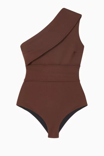 Maria One-piece Swimsuit in Crepe