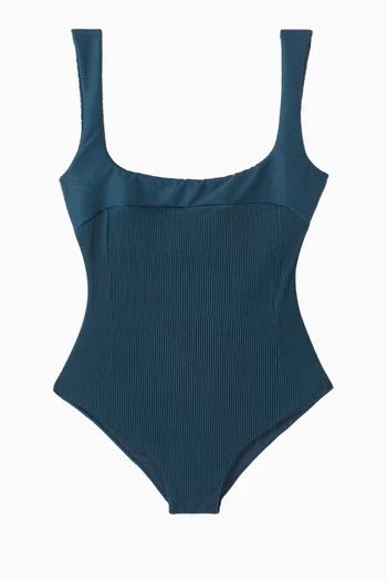Gabi One-piece Swimsuit in Ribbed-knit