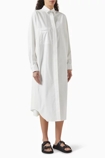Oversized Chemisier Shirt in Cotton