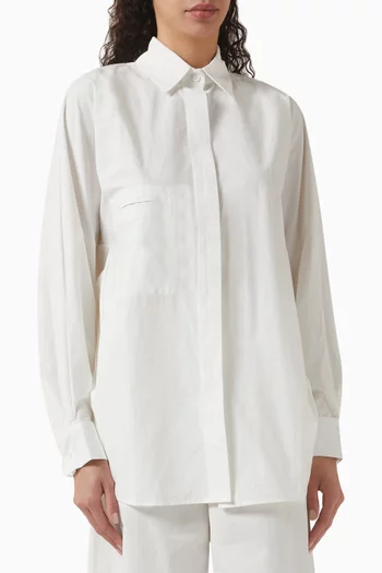 Oversized Shirt in Cotton