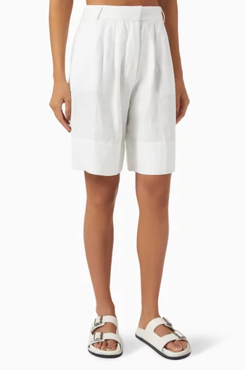 Lara Shorts in Linen