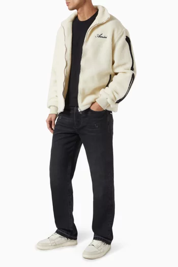 Bones Zip Jacket in Fleece