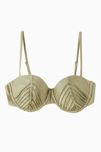 Bruna Bikini Top in Nylon-blend