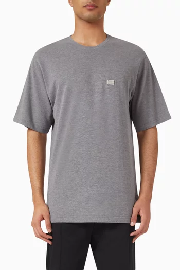 Metal Tag T-shirt in Cotton-jersey