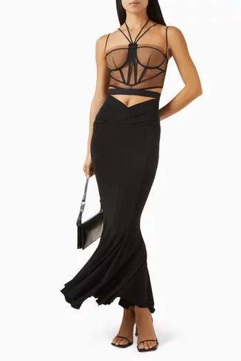 Strappy Corset Top