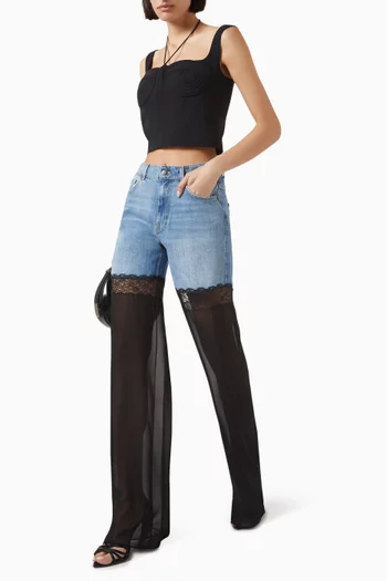 Rebecca Hybrid Jeans in Denim
