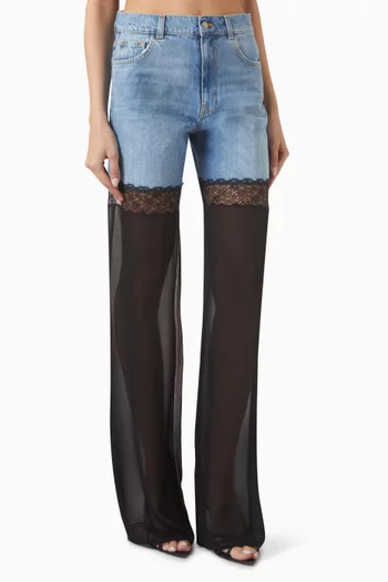 Rebecca Hybrid Jeans in Denim