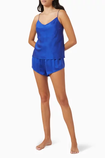 Milos Cami Top in Silk-charmeuse