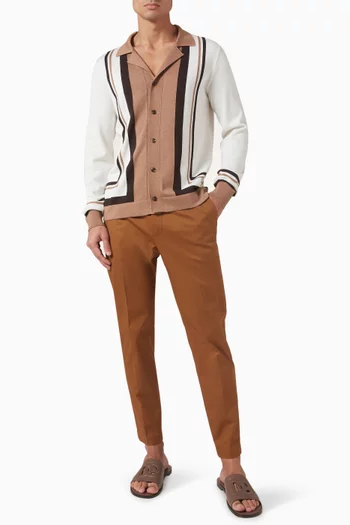 Tailored Pants in Cotton