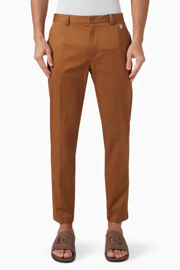 Tailored Pants in Cotton