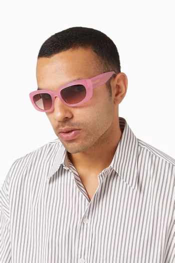 GV Day Rectangle Sunglasses in Bio-acetate