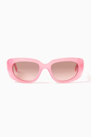 GV Day Rectangle Sunglasses in Bio-acetate