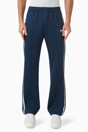 Mesh Tape Track Pants in Tricot Fabric