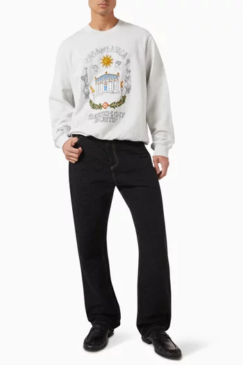 Le Temple Du Sport Sweatshirt in Cotton