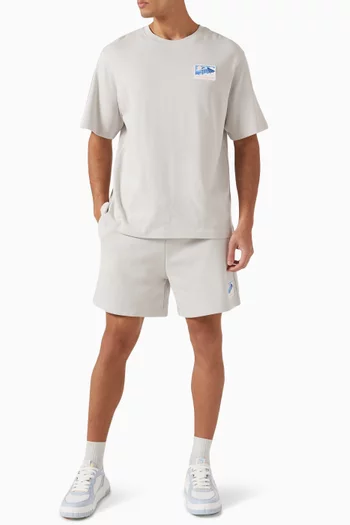 Greek Temple Oversized T-shirt in Cotton