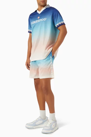 Gradient Monogram Football T-shirt in Jacquard