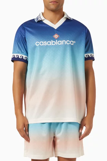 Gradient Monogram Football T-shirt in Jacquard