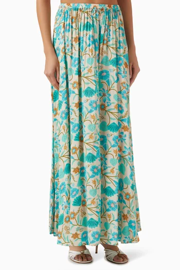 Goldie Maxi Skirt in LENZING™ ECOVERO™ Viscose